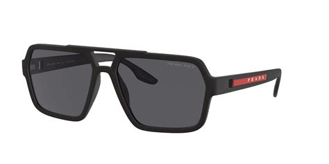 prada ps01xs|Prada Linea Rossa PS 01XS 59 Polarized Dark Grey .